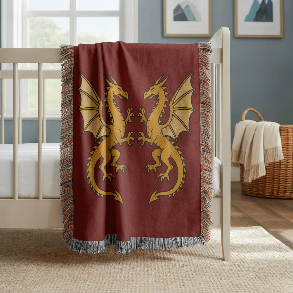 Dragon Woven Blanket