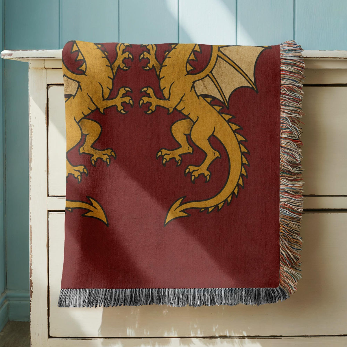 Dragon Woven Blanket
