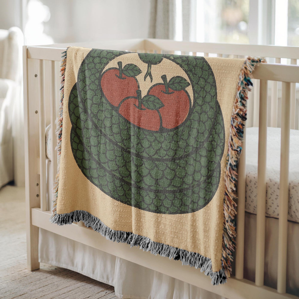 Snake Woven Blanket