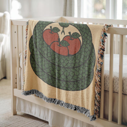 Snake Woven Blanket