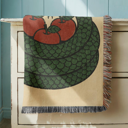 Snake Woven Blanket