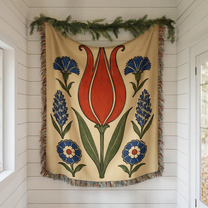 Tulip Woven Blanket