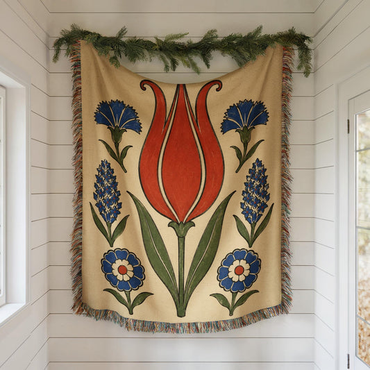 Tulip Woven Blanket