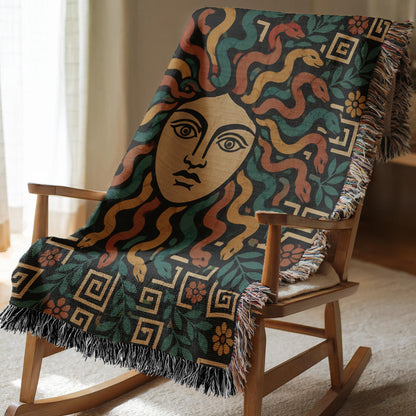 Medusa Woven Blanket