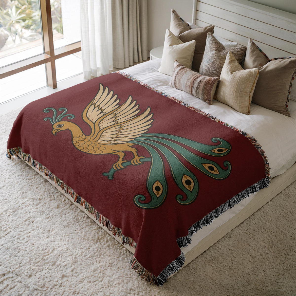Firebird Woven Blanket