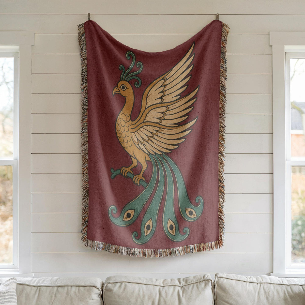 Firebird Woven Blanket
