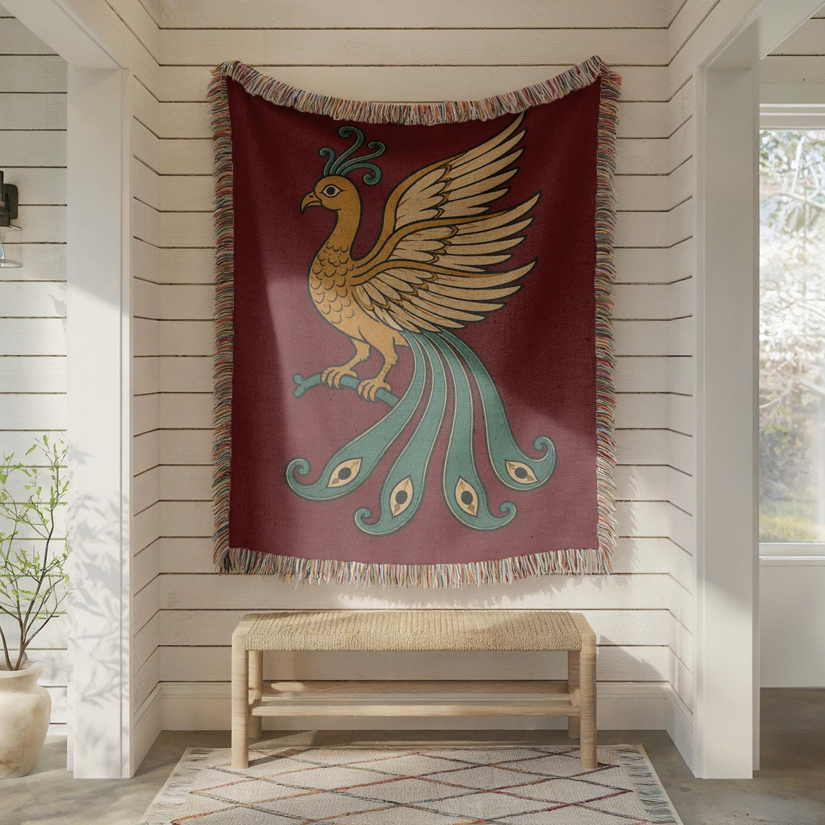 Firebird Woven Blanket