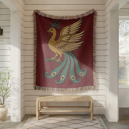 Firebird Woven Blanket