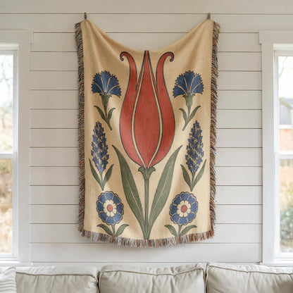 Tulip Woven Blanket