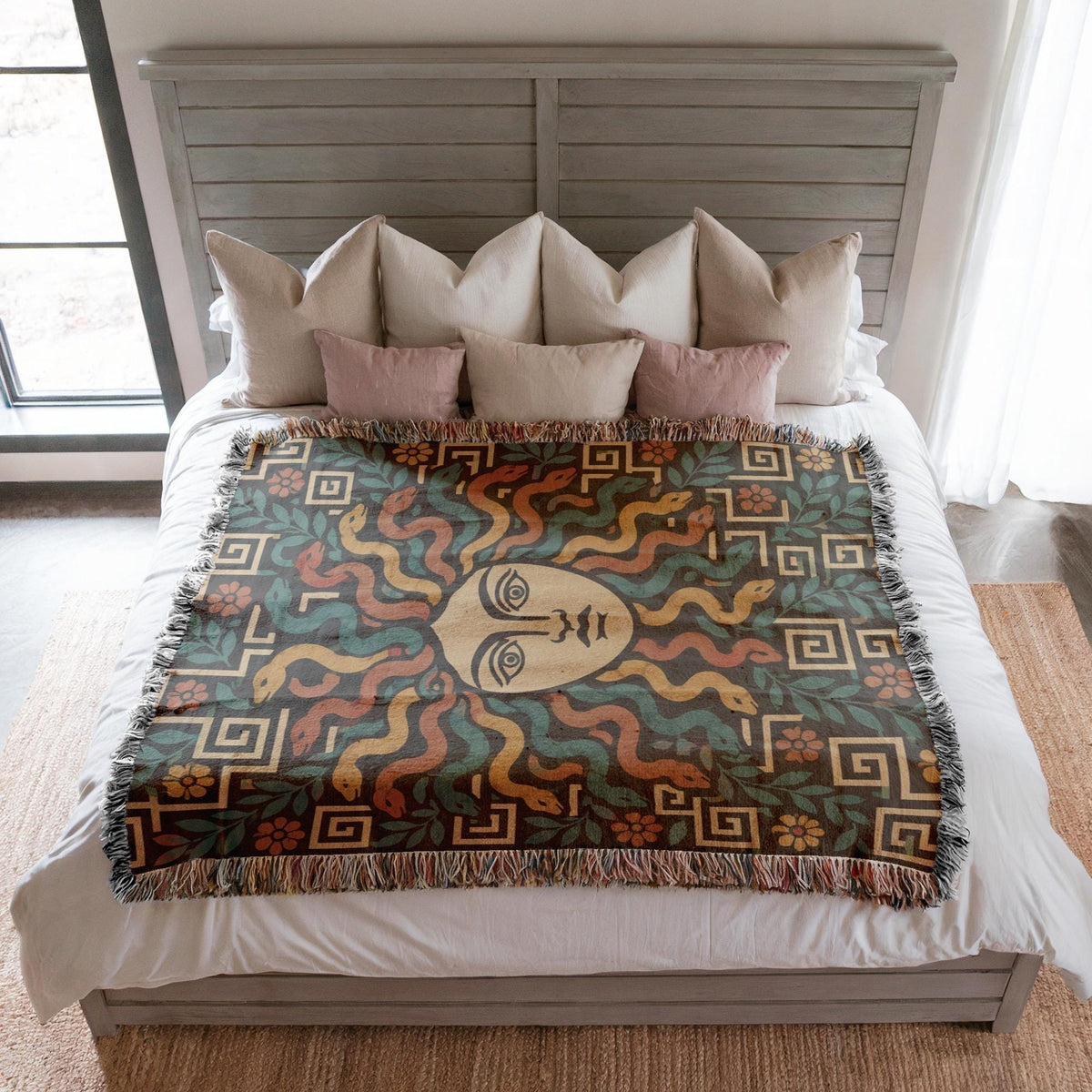 Medusa Woven Blanket