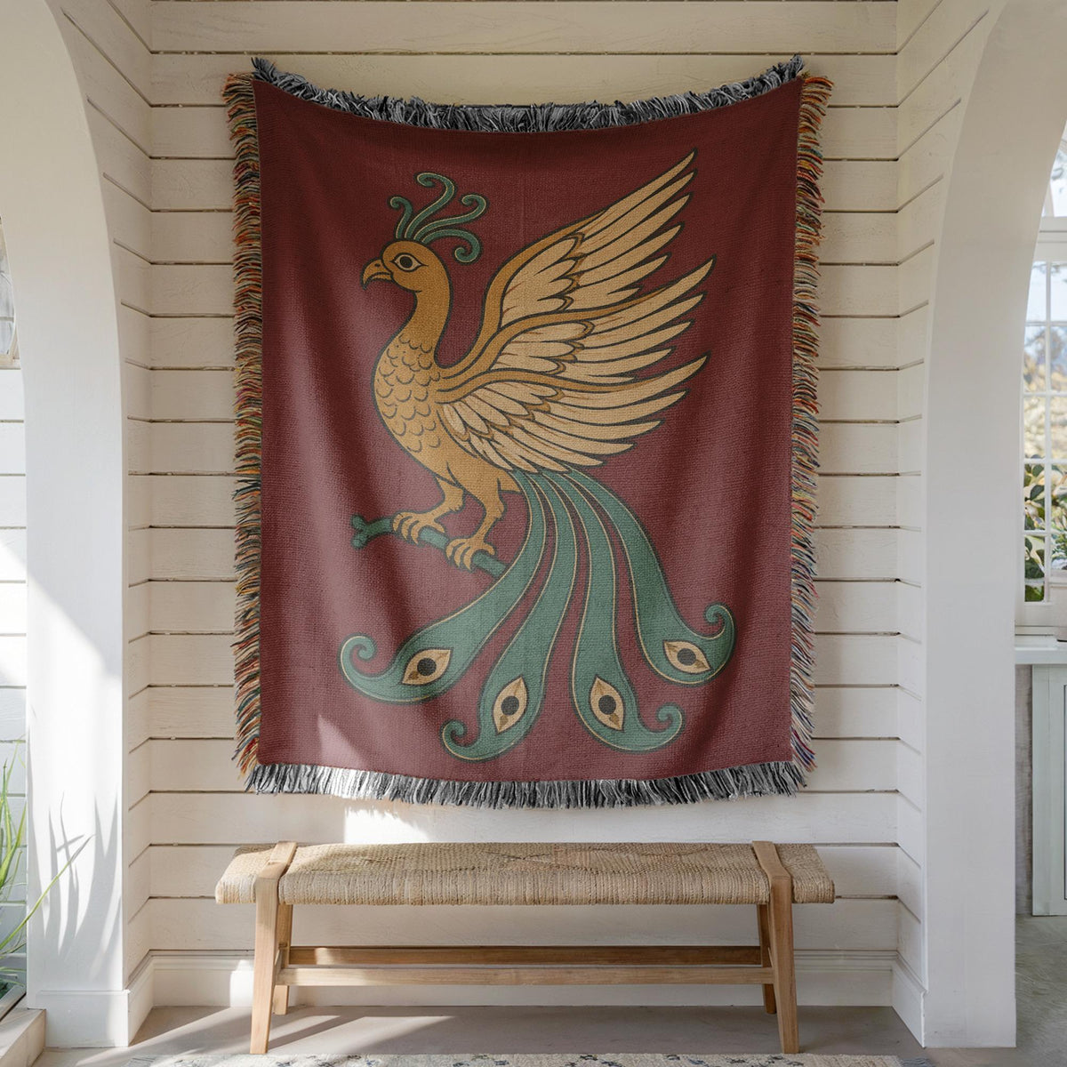Firebird Woven Blanket