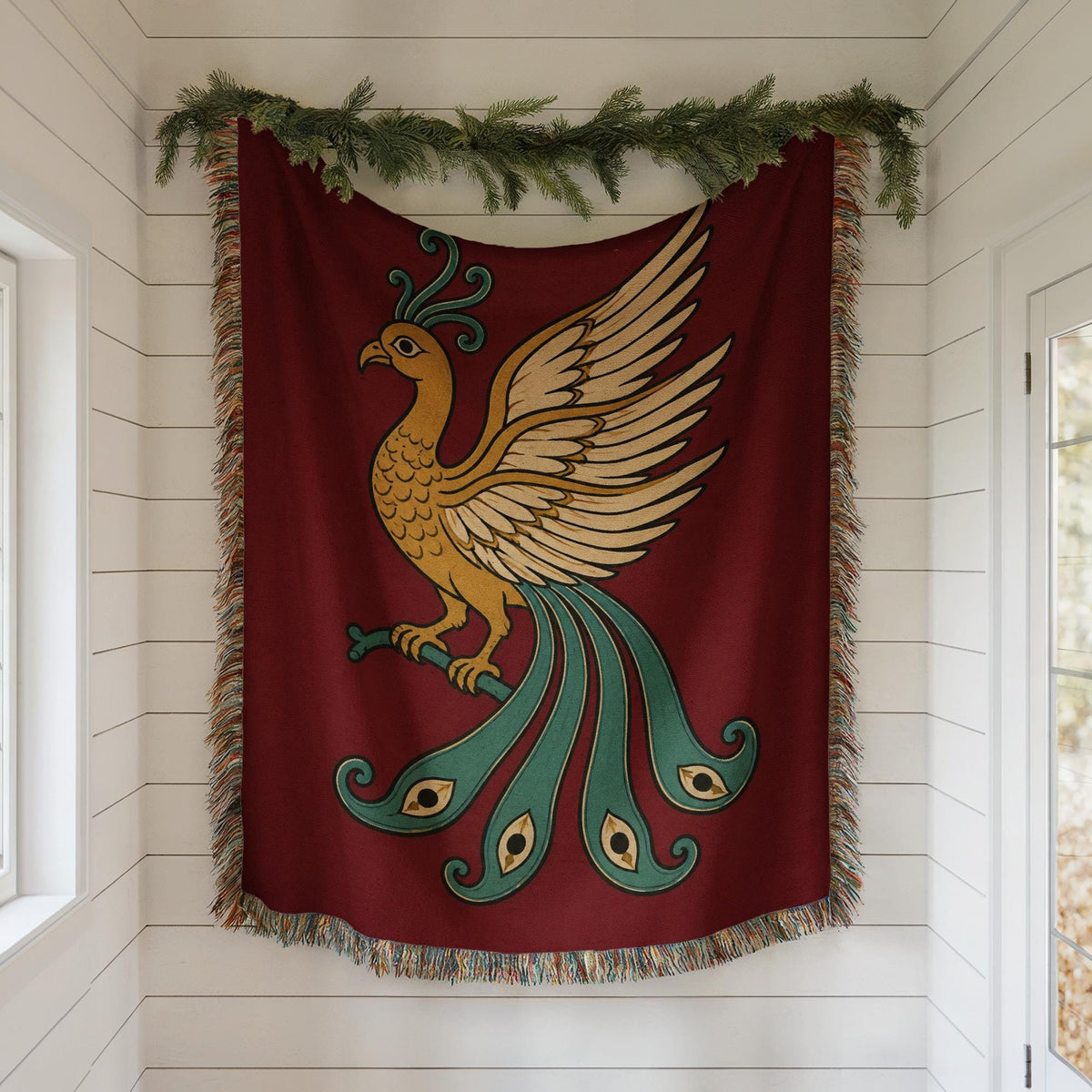 Firebird Woven Blanket