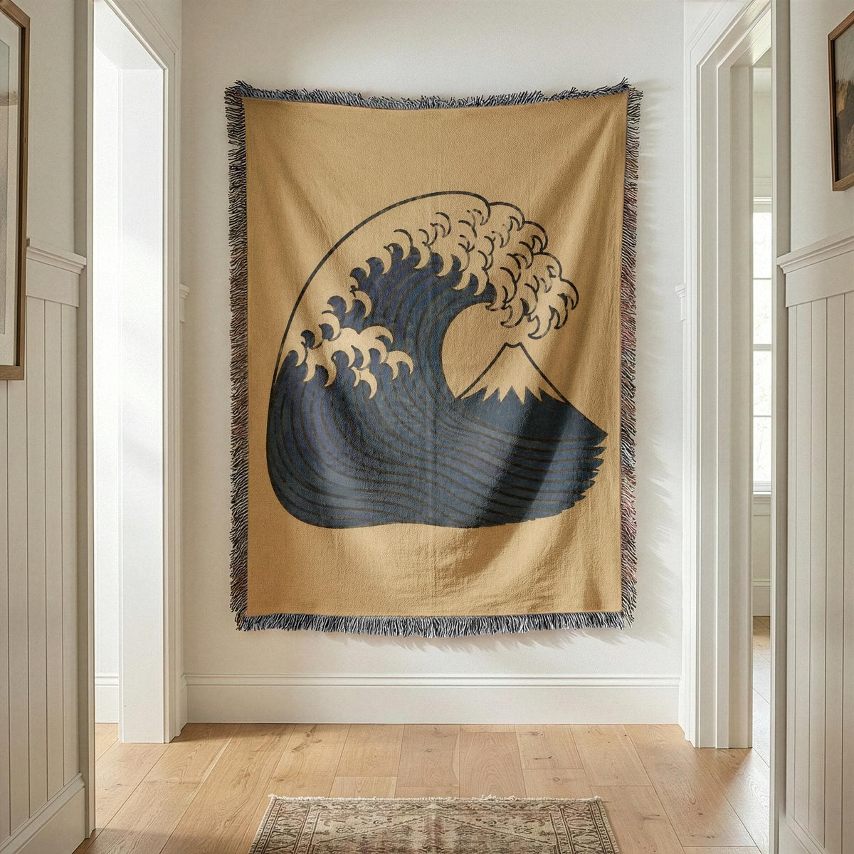 Great Wave Woven Blanket