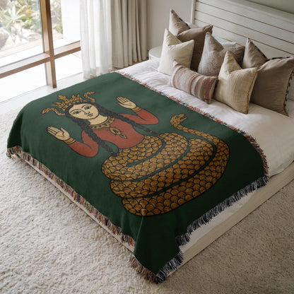 Shahmaran Woven Blanket