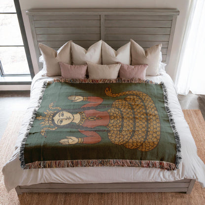 Shahmaran Woven Blanket