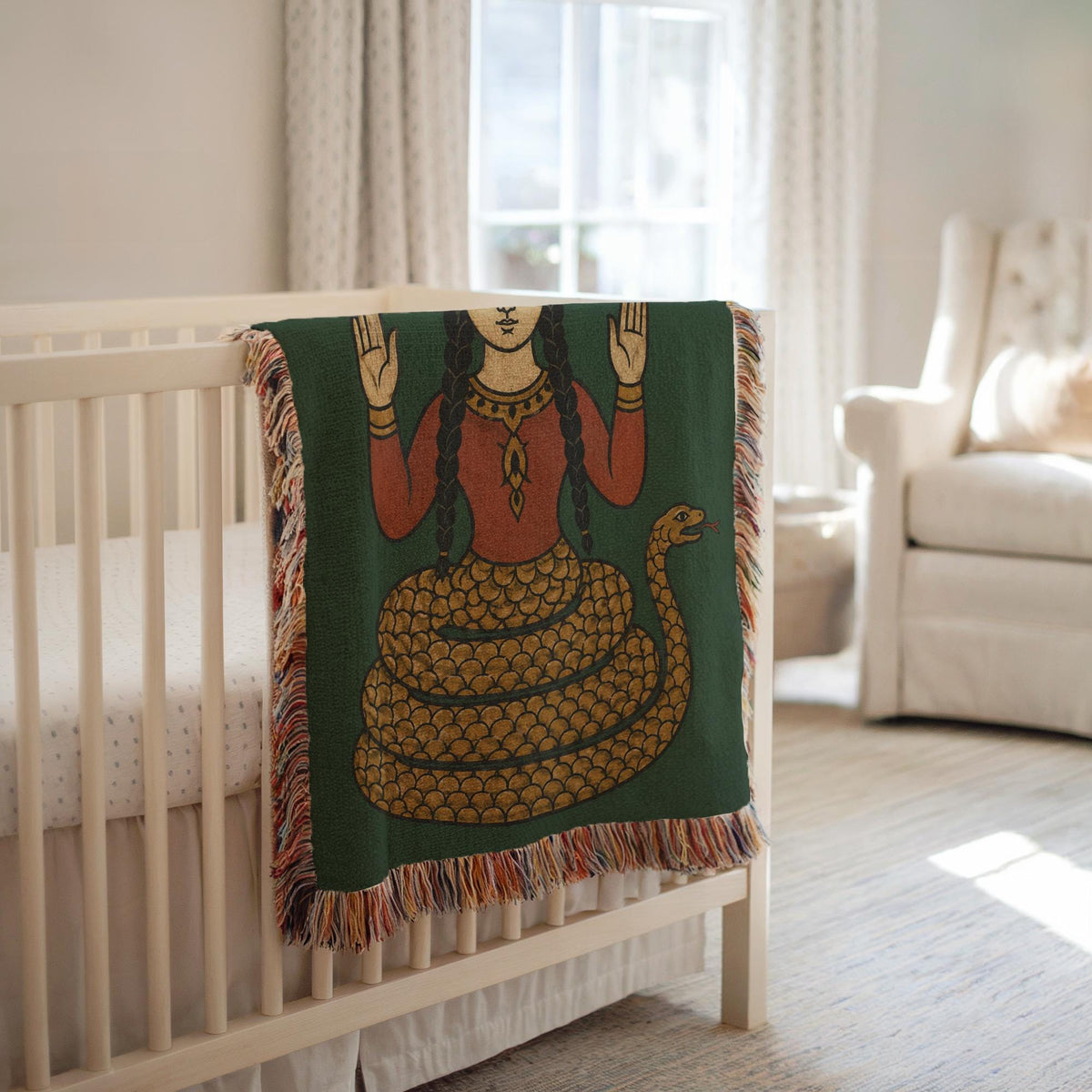 Shahmaran Woven Blanket