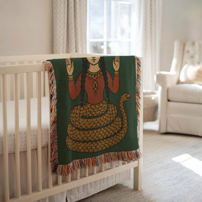 Shahmaran Woven Blanket