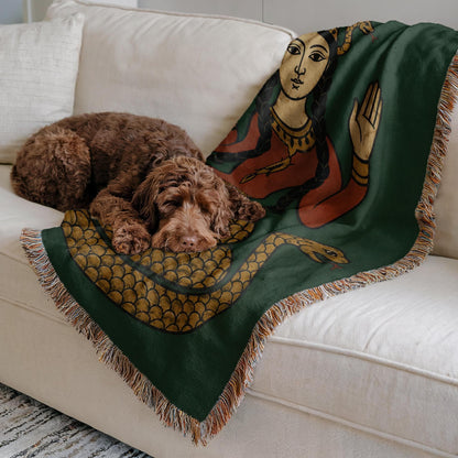 Shahmaran Woven Blanket