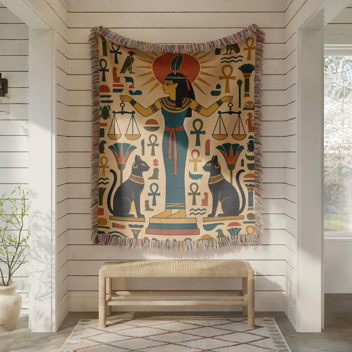 Maat Woven Blanket