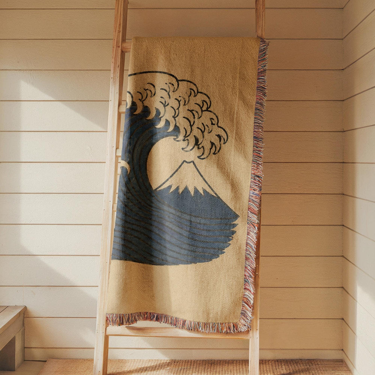 Great Wave Woven Blanket