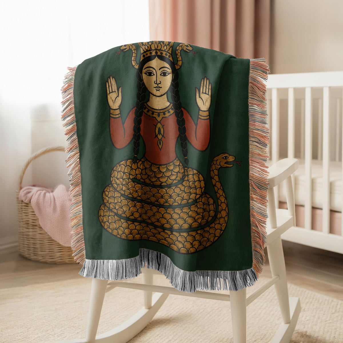 Shahmaran Woven Blanket