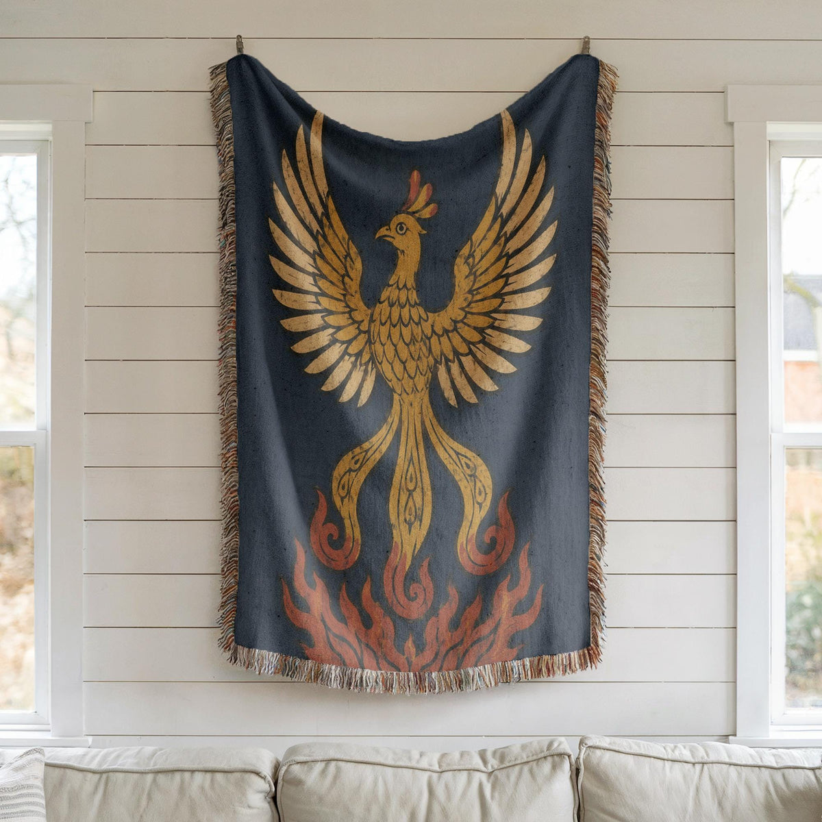 Phoenix Woven Blanket