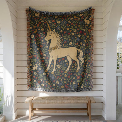 Unicorn Woven Blanket