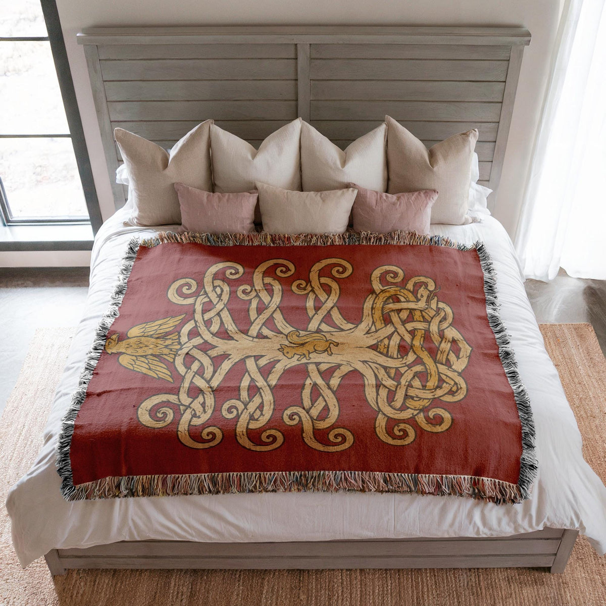 Yggdrasil Woven Blanket