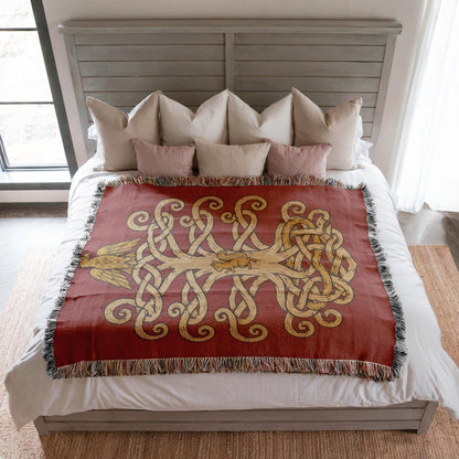 Yggdrasil Woven Blanket