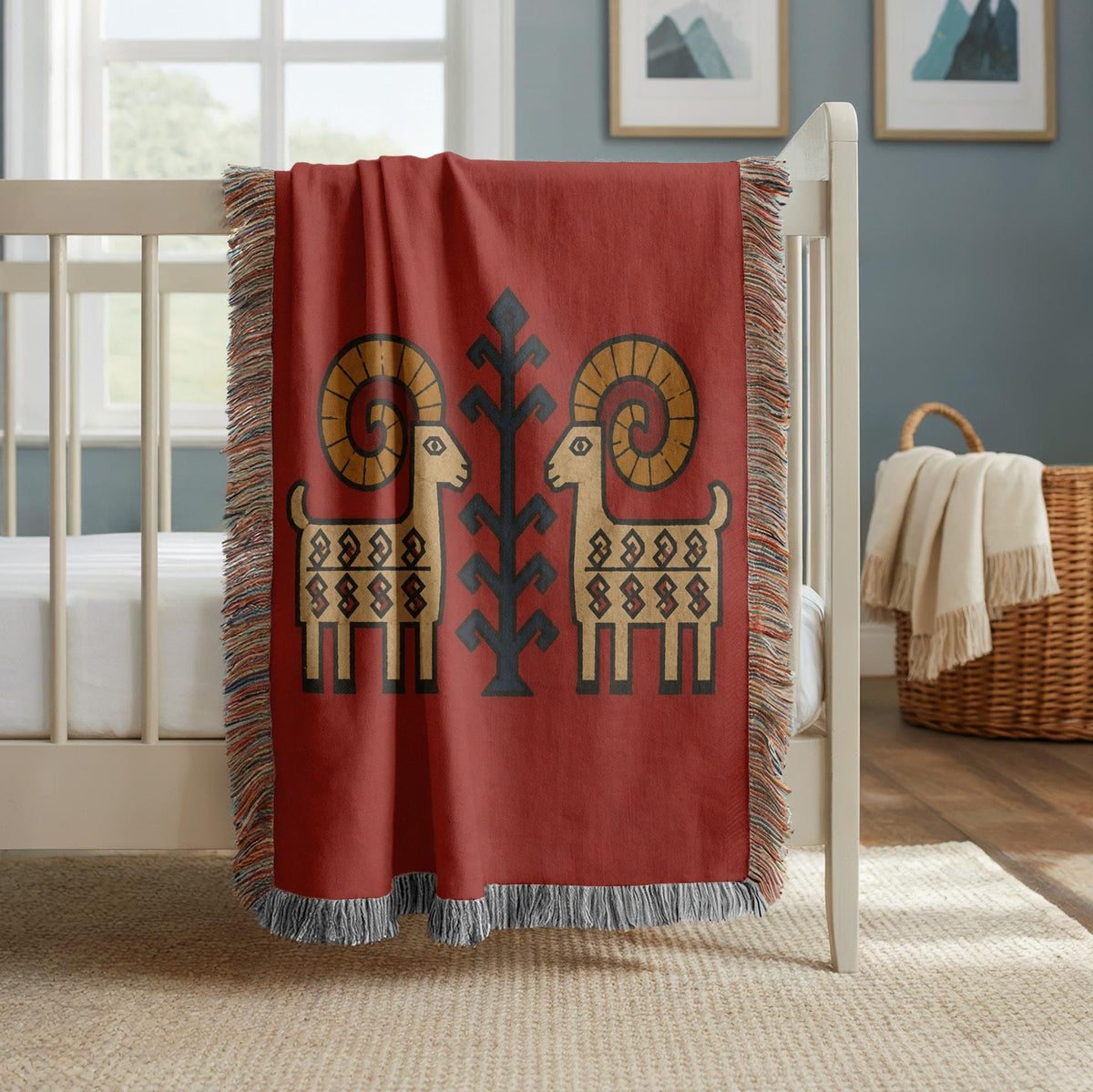 Ram Woven Blanket