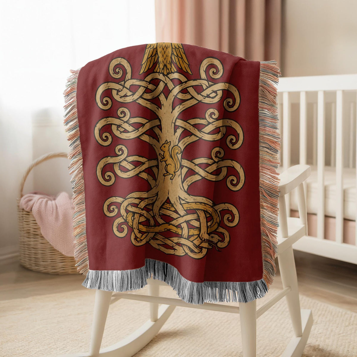 Yggdrasil Woven Blanket