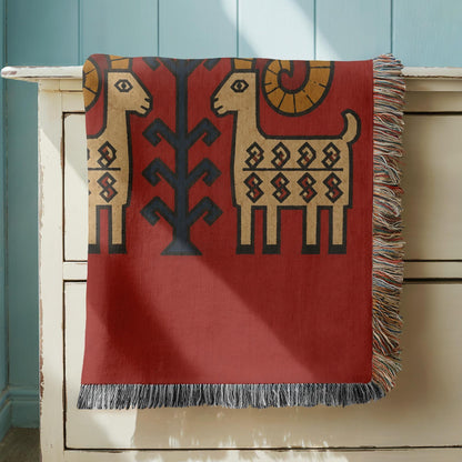 Ram Woven Blanket