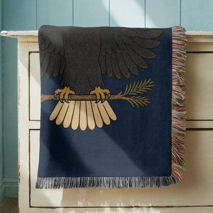 Bald Eagle Woven Blanket