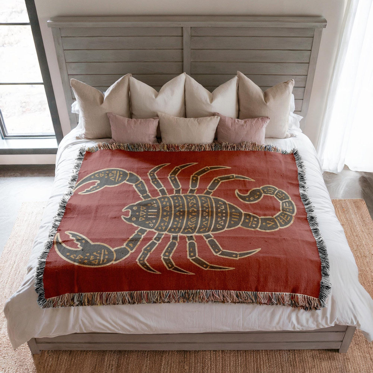 Scorpion Woven Blanket
