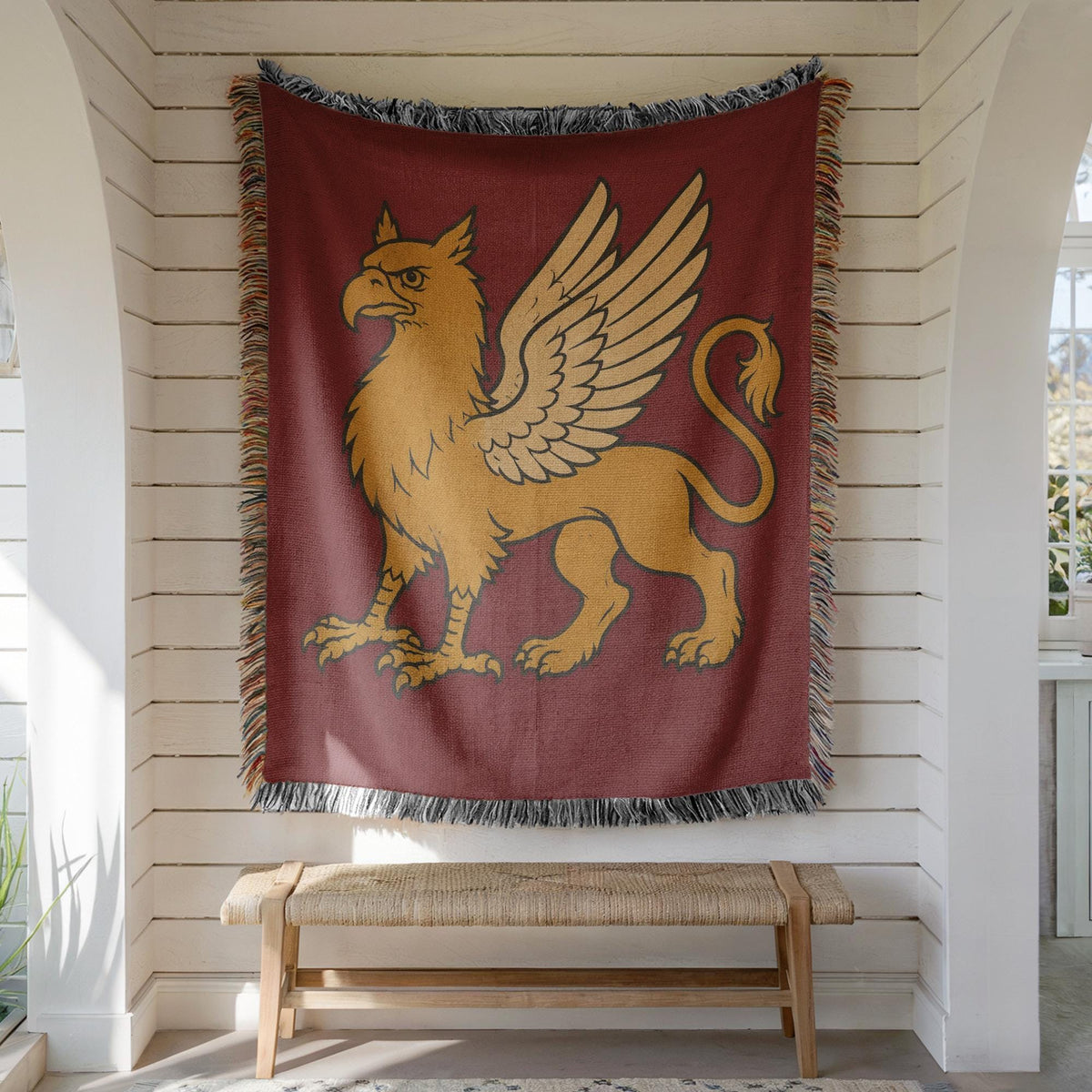Griffin Woven Blanket