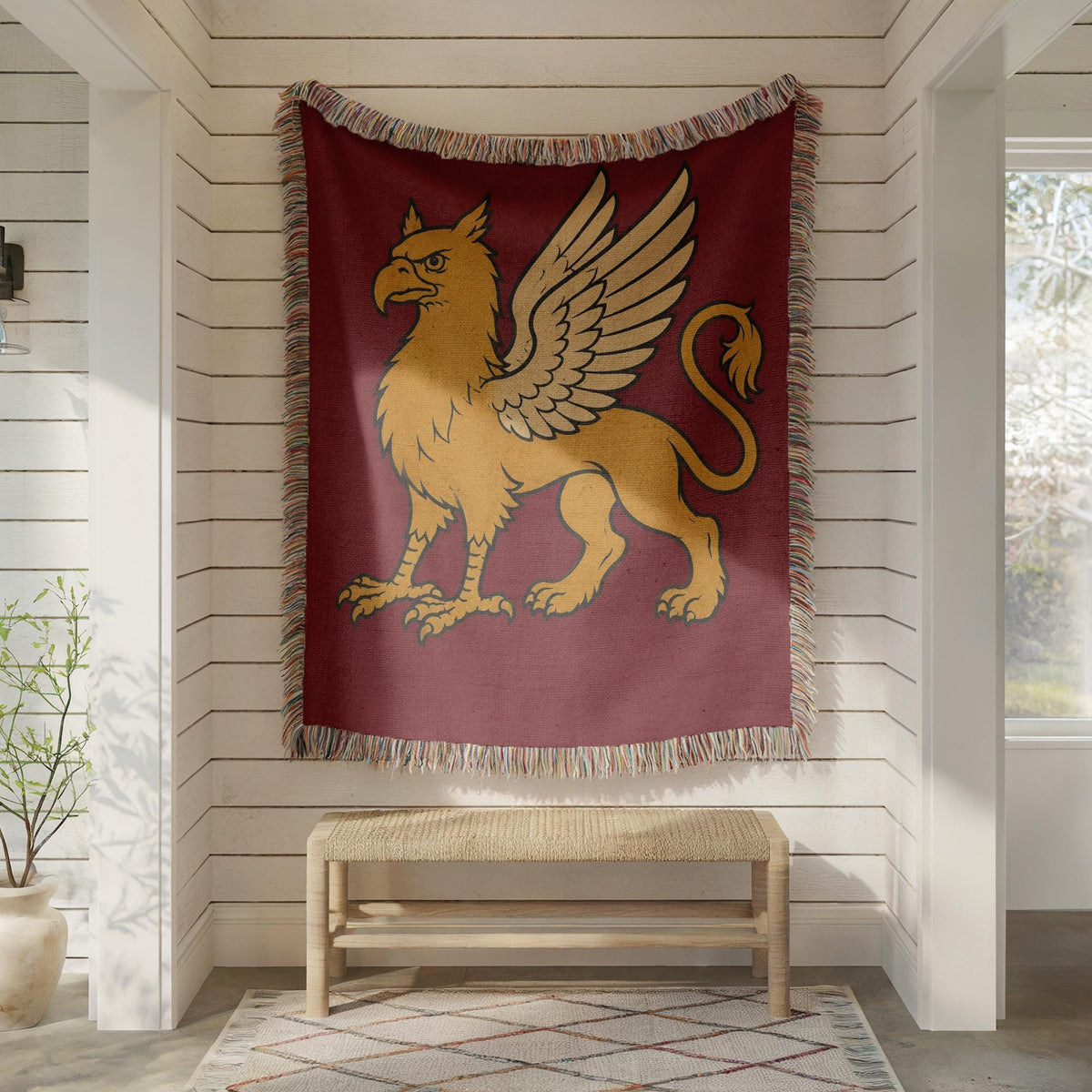 Griffin Woven Blanket