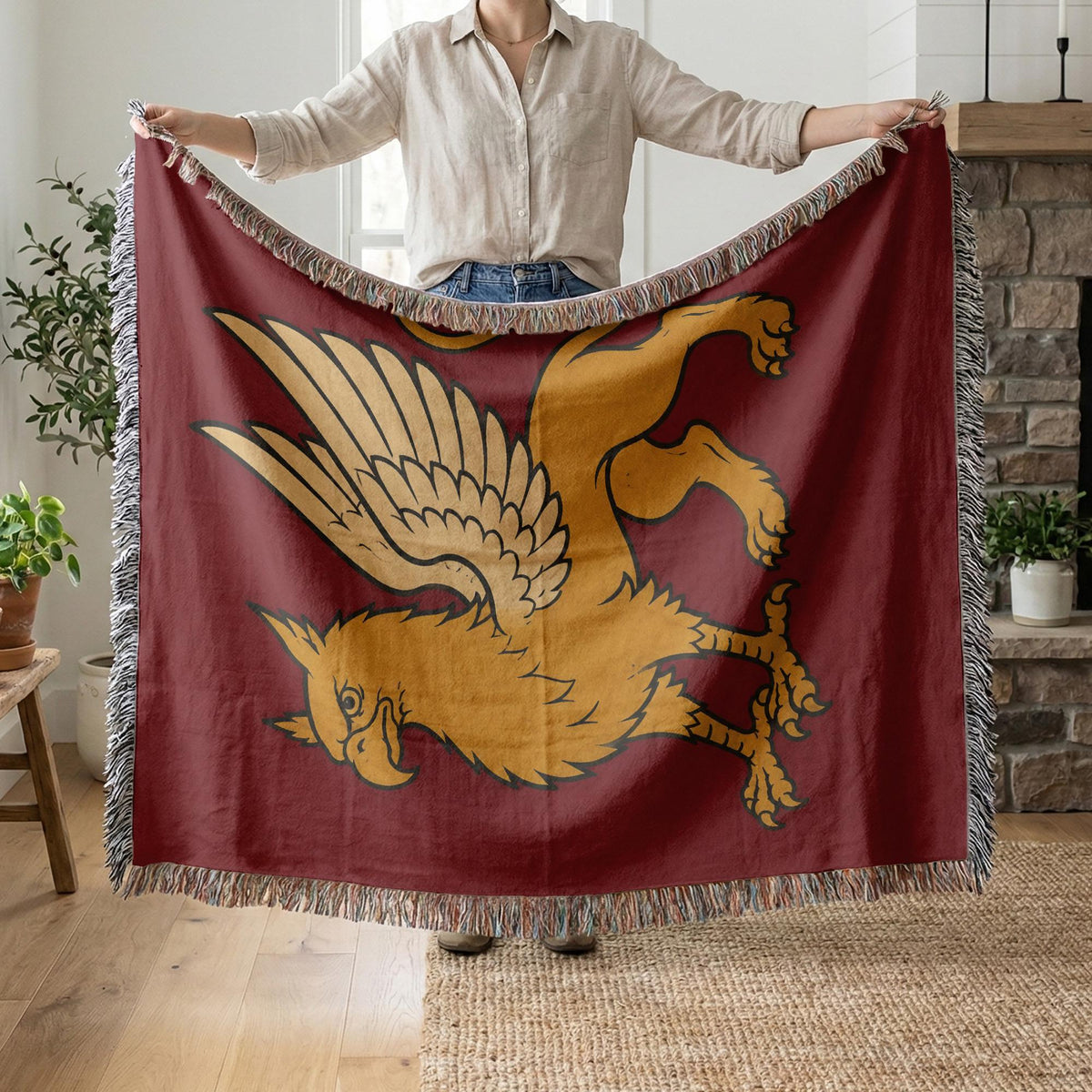 Griffin Woven Blanket