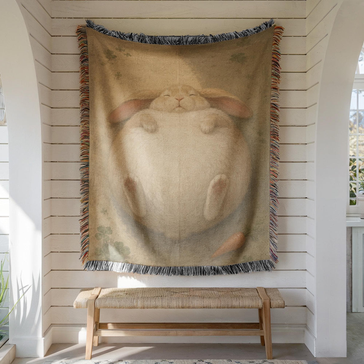 Chubby Bunny Tapestry