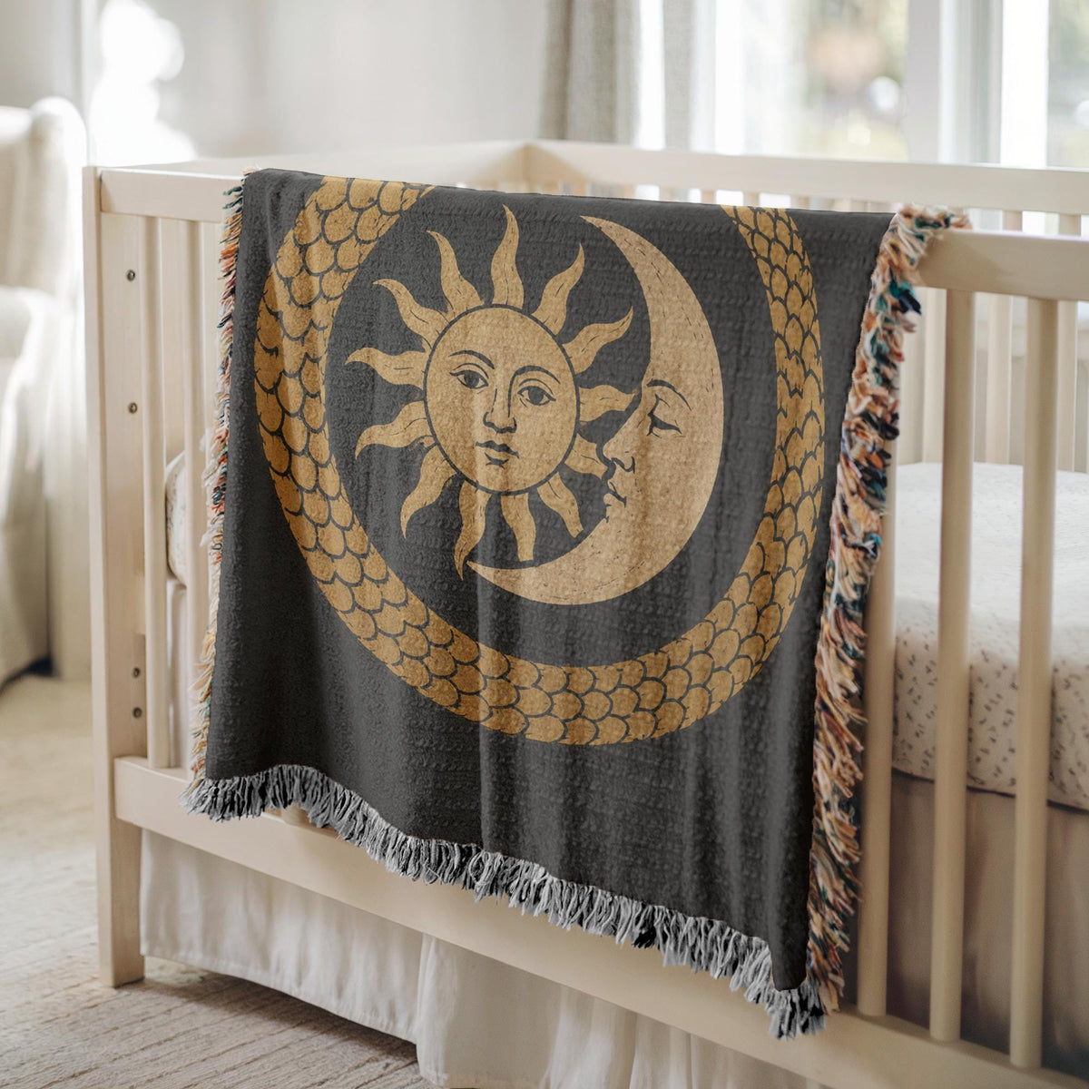 Ouroboros Woven Blanket