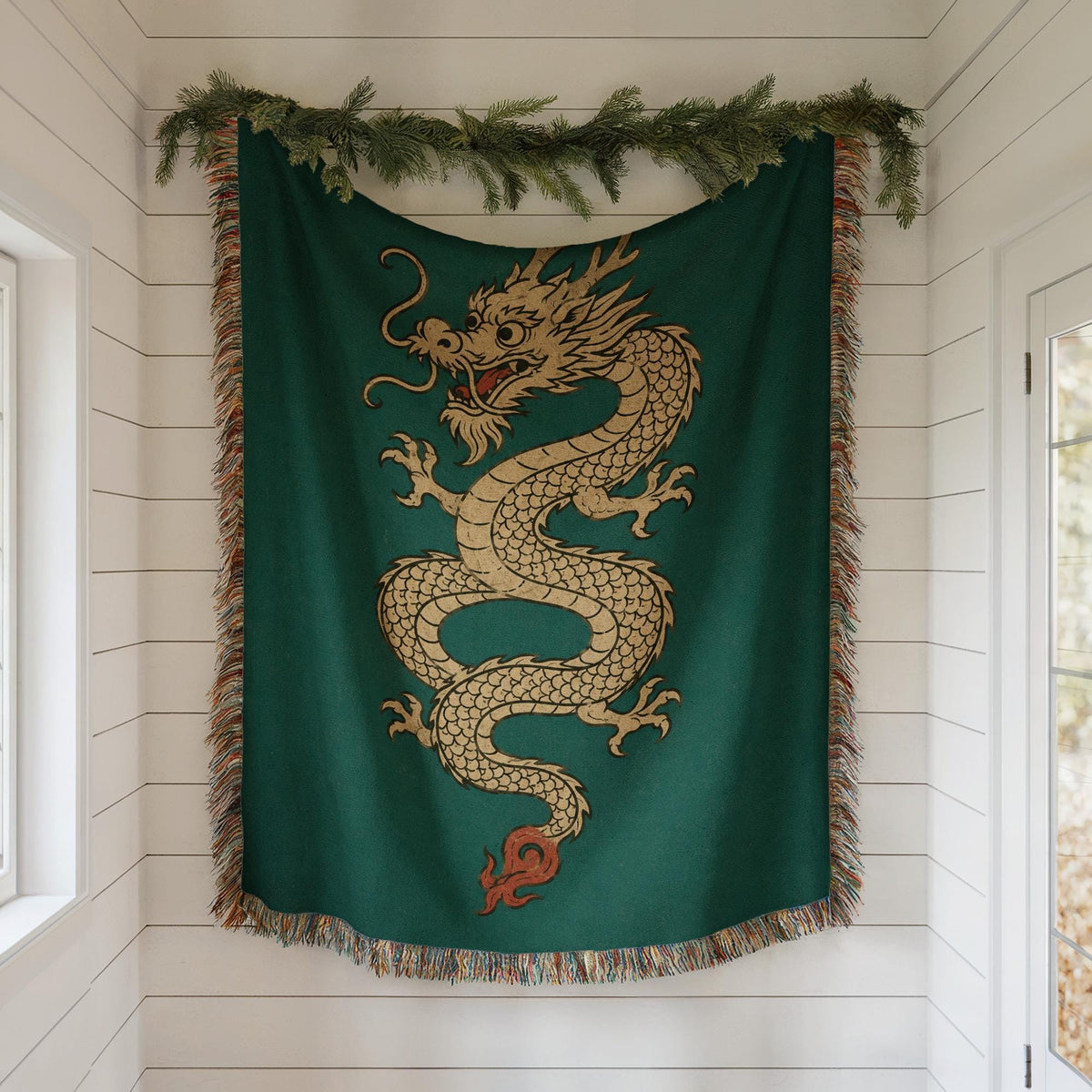 Chinese Dragon Tapestry