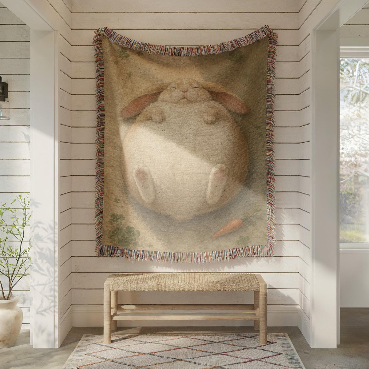 Chubby Bunny Tapestry