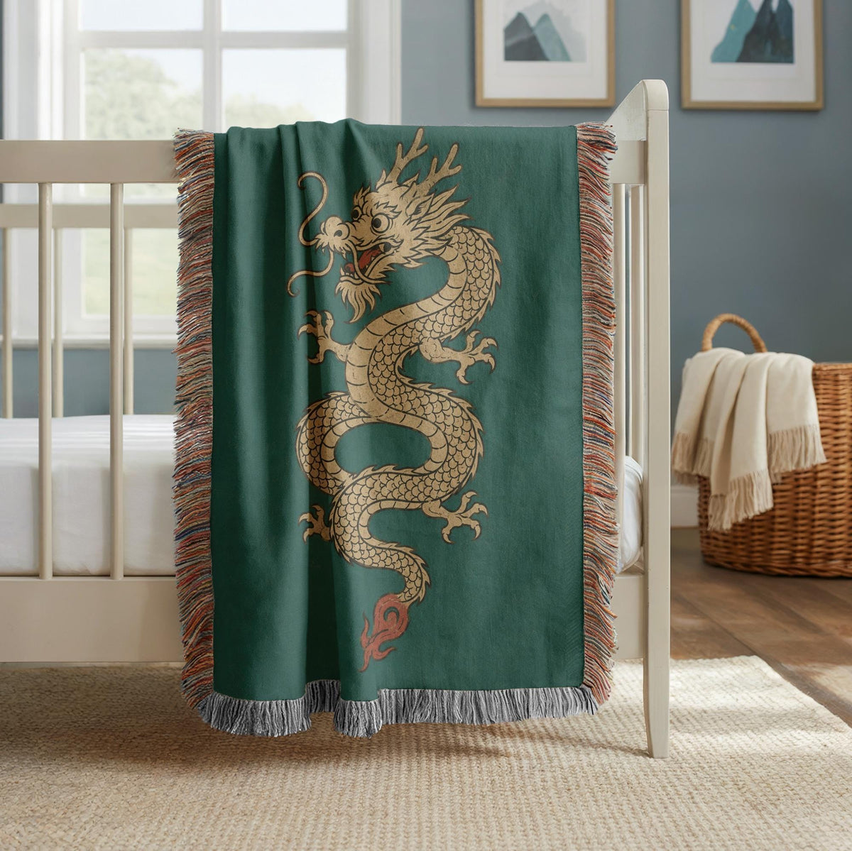 Chinese Dragon Tapestry