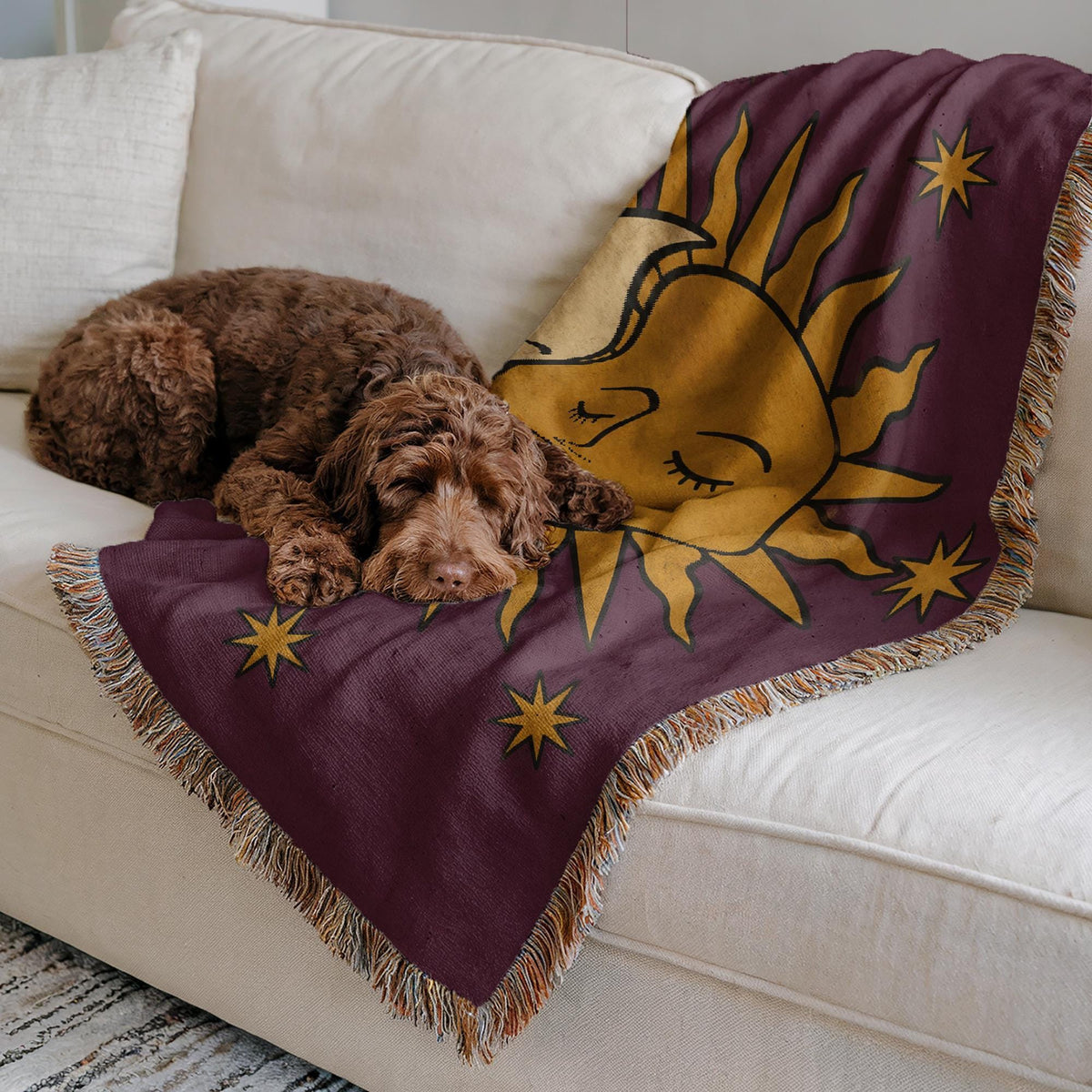 Sun And Moon Tapestry