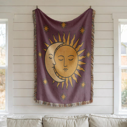 Sun And Moon Tapestry