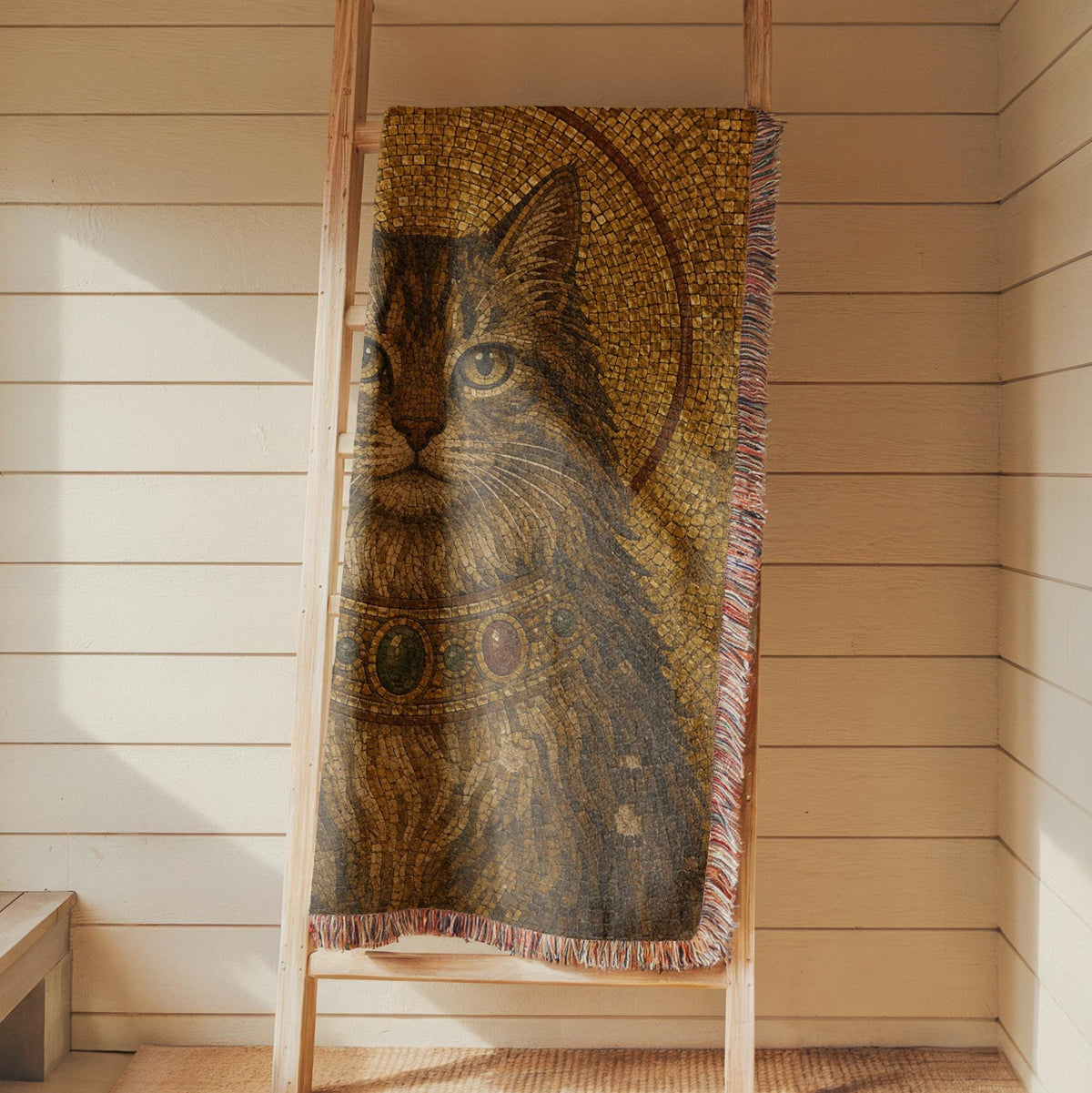 Byzantine Cat Tapestry
