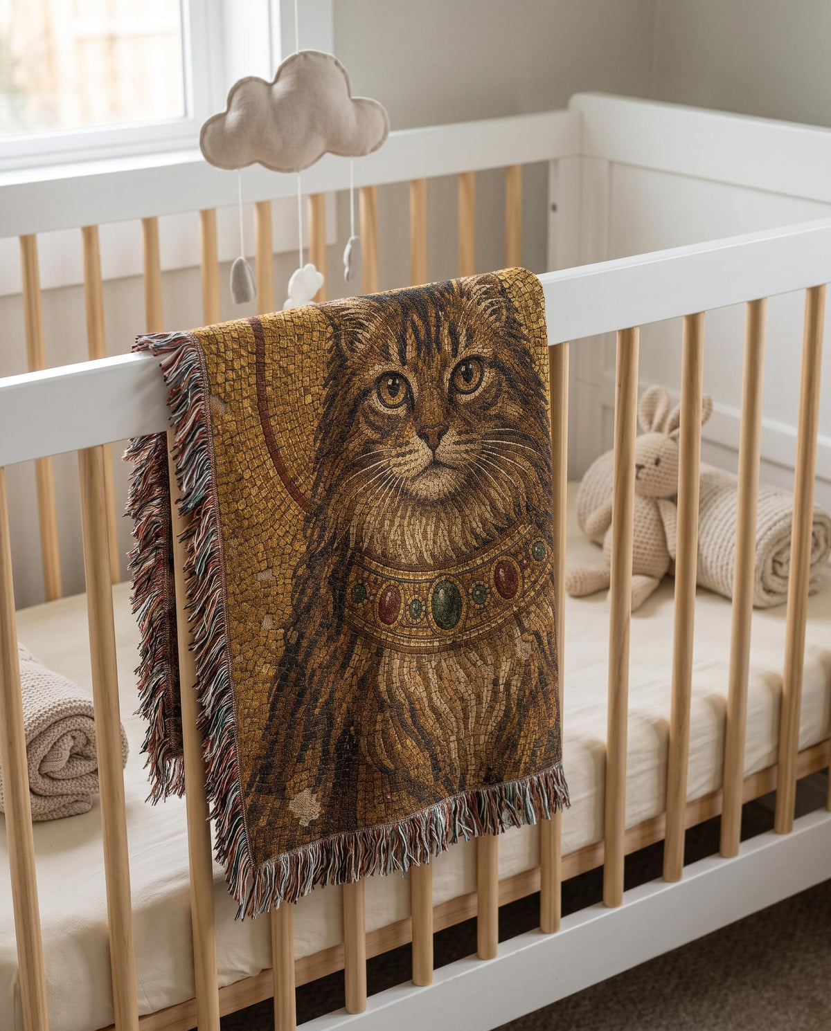 Byzantine Cat Tapestry