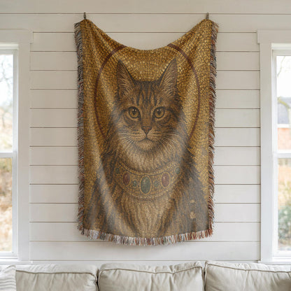 Byzantine Cat Tapestry