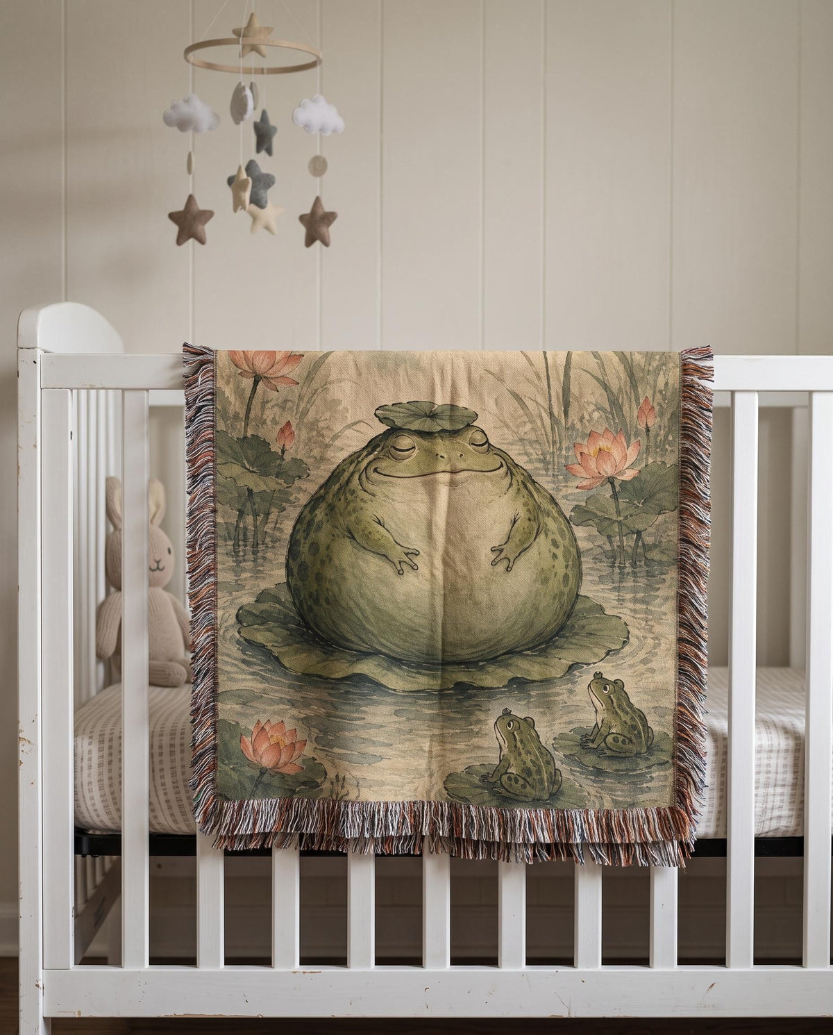 Chubby Frog Tapestry