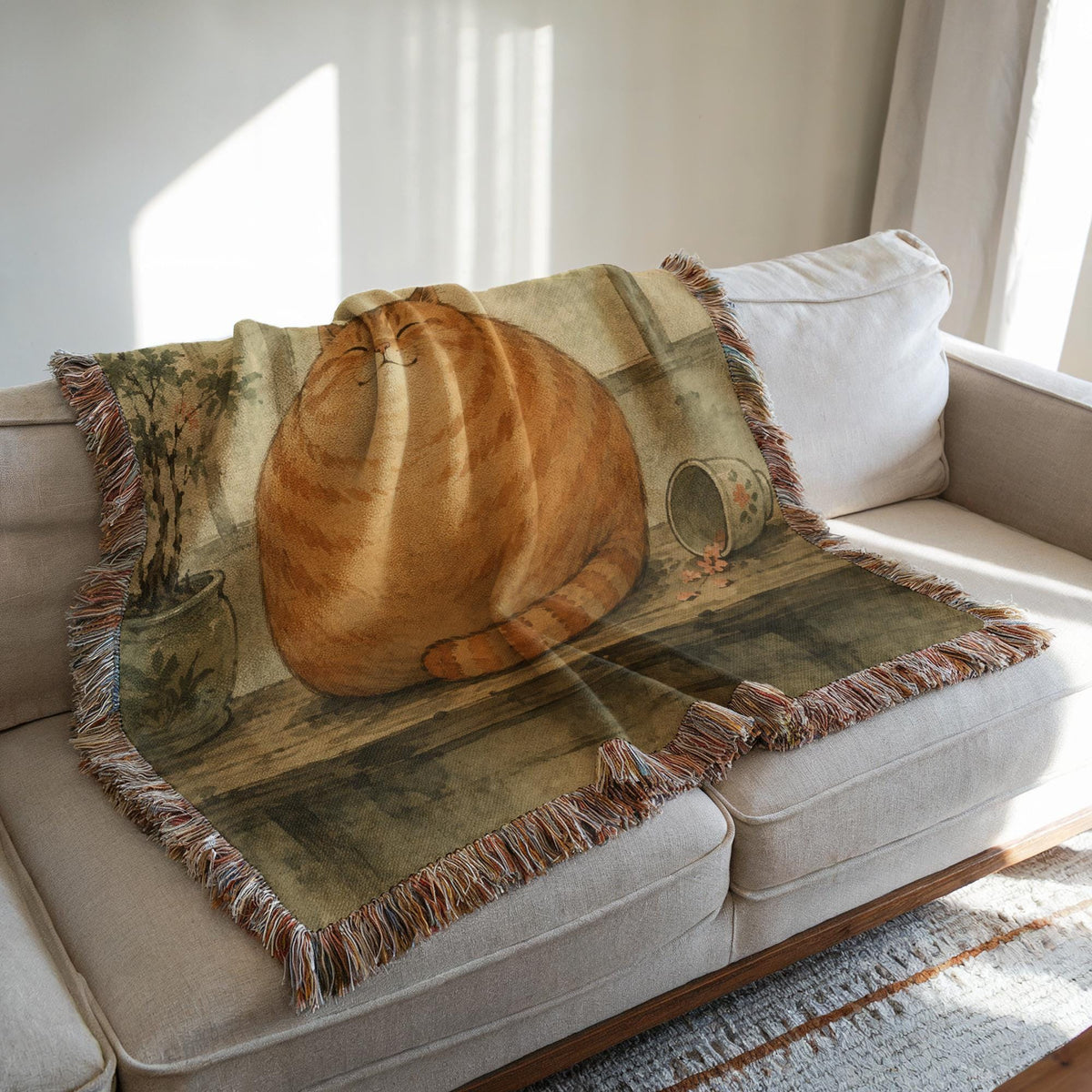 Fat Cat Tapestry