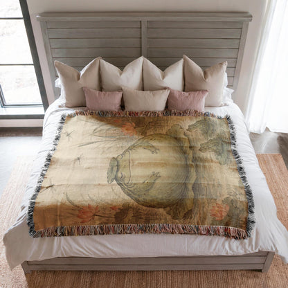 Chubby Frog Tapestry